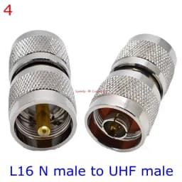 1Pcs UHF SO239 PL259 SO-239 PL-259 Male Female To N Type Male Female Straight Connector UHF To N Male Female RF Brass Copper