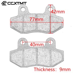 Motorcycle Front & Rear Brake Pads For GY6 Scooter Moped ATV 50cc 70cc-125cc 140cc 150cc 160cc To 200cc 250cc Pit Dirt Bike