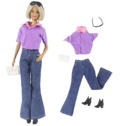 1 Set Doll Clothes 1:6 Scale Dress Outfit for 11.5 Inch 30cm Doll Many Style for Choice Gifts for Girls Doll Accessories #6