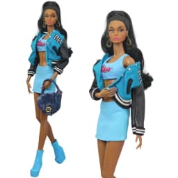 1 Set Doll Clothes 1:6 Scale Dress Outfit for 11.5 Inch 30cm Doll Many Style for Choice Gifts for Girls Doll Accessories #6