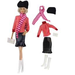 1 Set Doll Clothes 1:6 Scale Dress Outfit for 11.5 Inch 30cm Doll Many Style for Choice Gifts for Girls Doll Accessories #6