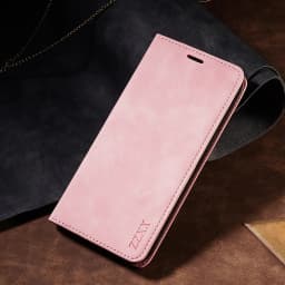 Wallet Skin Friendly Magnetic Flip With Card Slot Leather Case For iPhone Air 17 Pro Max 16e 16 15 Plus 14 13 12 11 XR Cover