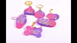 Vintage Heart Round Silicone Resin Mould Keychain Pendant Pet Dog Pendant DIY Crystal Epoxy Mould Jewelry Making Casting Mould