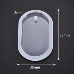 Vintage Heart Round Silicone Resin Mould Keychain Pendant Pet Dog Pendant DIY Crystal Epoxy Mould Jewelry Making Casting Mould