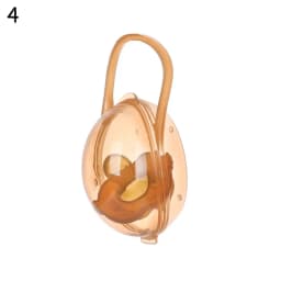 Lovely Newborn Baby Orthodontic Dummy Pacifier Transparent Infant Kids Food Grade Safety Silicone Teat Nipple Soother Pacifier
