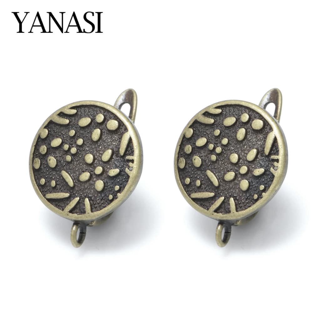 New Trendy Antique Bronze Hook Earrings Accessories Fashion Jewelry For Women  Making DIY Handmade Earrings Clasps Eawires