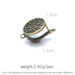 New Trendy Antique Bronze Hook Earrings Accessories Fashion Jewelry For Women  Making DIY Handmade Earrings Clasps Eawires