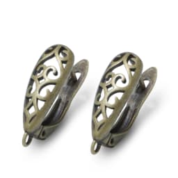 New Trendy Antique Bronze Hook Earrings Accessories Fashion Jewelry For Women  Making DIY Handmade Earrings Clasps Eawires