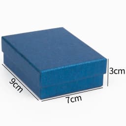 1Pcs Royalblue Jewelry Set Gift Box Necklace Bracelet Storage Box Organizer Highly Sponge Jewelry Display Gift Packaging Boxes