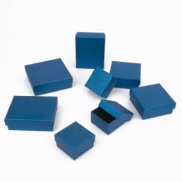 1Pcs Royalblue Jewelry Set Gift Box Necklace Bracelet Storage Box Organizer Highly Sponge Jewelry Display Gift Packaging Boxes