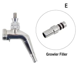 Stainless Steel Spount for Forward Sealing Faucet Food Grade O-ring