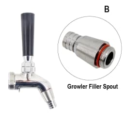Stainless Steel Spount for Forward Sealing Faucet Food Grade O-ring