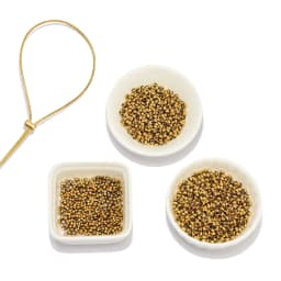 100pcs Stainless Steel Positioning Spacer Beads Ball Stopper Crimp End Beads for DIY Bracelets Jewelry Making Necklace Supplies