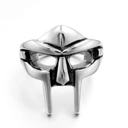 Vintage Mf Doom Mask Knuckle Rings For Men Gladiator Punk Egyptian Pharaoh Male Adjustable Ring Accessories Anillos Goticos