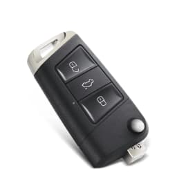 KEYYOU Flip Key For Volkswagen VW Golf 4 5 6 7 Jetta Passat CC Tiguan Polo Beetle Touran Skoda Remote Shell Fob Car Key No Blade