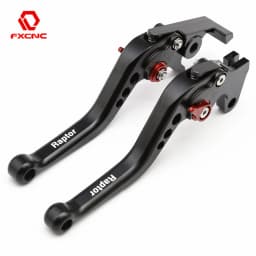 For Yamaha YFM 125 250 350 660 700 Raptor YFM125R YFM250R YFM700R YFM700 CNC Short Matte Motor Brake Clutch Lever Accessories