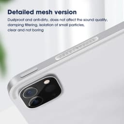 4PCS Metal Dustproof Net Stickers for iPad Pro 11" 12.9" Air 4 5 Earpiece Mesh Anti Dust Metal Mesh Speaker Protective Net