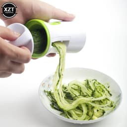 1PC Blades Vegetable Spiralizer Slicer Twister Handheld Spiral Cutter Fruit Grater Cooking Tools Spaghetti Pasta Kitchen Gadget