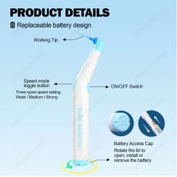 Twoendo Dental Instrument Endo Cleaning Odontologia Sonic Irrigator Dentistry Sonic Activator With 30/90pcs Tips For Root Canal