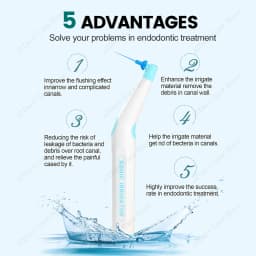 Twoendo Dental Instrument Endo Cleaning Odontologia Sonic Irrigator Dentistry Sonic Activator With 30/90pcs Tips For Root Canal