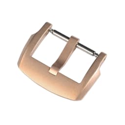 San Martin Logo Bronze Pin Buckles 18mm Watch Clasp 20mm For Strap Sterile 22mm Boucle Fibbia Orologio Brushed Durable DIY
