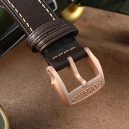 San Martin Logo Bronze Pin Buckles 18mm Watch Clasp 20mm For Strap Sterile 22mm Boucle Fibbia Orologio Brushed Durable DIY
