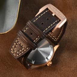 San Martin Logo Bronze Pin Buckles 18mm Watch Clasp 20mm For Strap Sterile 22mm Boucle Fibbia Orologio Brushed Durable DIY