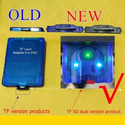 MX4 Dual Slot Edition MG2BOX TF SD Card Adapter For ALL PS2 Consoles+256G/128G/64G TF/SD+PS2 FMCB Card Optional Combination