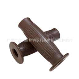1 Pair 22MM 25MM 28MM Vintage Handle Motorcycle Grips Universal Rubber Moto Handlebar Grip Hand Bar End Cafe Racer Bobber Custom