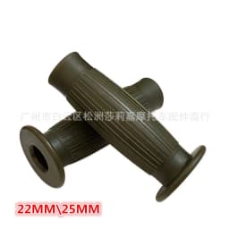 1 Pair 22MM 25MM 28MM Vintage Handle Motorcycle Grips Universal Rubber Moto Handlebar Grip Hand Bar End Cafe Racer Bobber Custom
