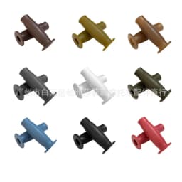 1 Pair 22MM 25MM 28MM Vintage Handle Motorcycle Grips Universal Rubber Moto Handlebar Grip Hand Bar End Cafe Racer Bobber Custom