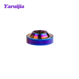 Yaruijia Titanium Bolt M10x10/15/20/25/30/35/40/45/50/60/65mm 1.25/1.5 Pitch Plum Torx T45/T50 Head for Motorcycle Car
