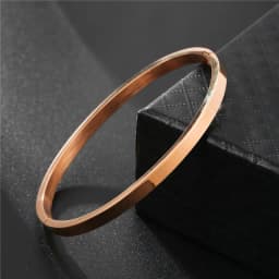 Fashion Design Stainless Steel Curved Tableware Fork Open Bracelet Men and Women Personality Charm Hip Hop Casual Jewelry Gift