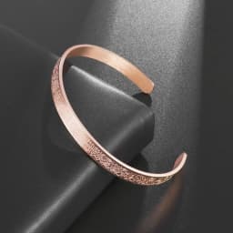Fashion Design Stainless Steel Curved Tableware Fork Open Bracelet Men and Women Personality Charm Hip Hop Casual Jewelry Gift