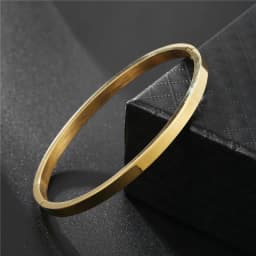 Fashion Design Stainless Steel Curved Tableware Fork Open Bracelet Men and Women Personality Charm Hip Hop Casual Jewelry Gift