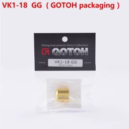Original GOTOH Dome Brass Metal Knob For Guitar Bass VK1-18 / VK1-19 - Made in Japan