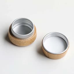 1Pc Mini Bamboo Cosmetic Container Cream Bottle Lip Balm Makeup Skincare Container Refillable Lotion Jar Empty Cosmetic Box
