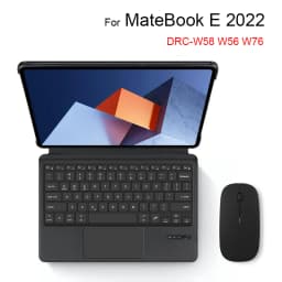 Bluetooth Keyboard Case Russian French Hebrew Spanish Korean Portuguese For HUAWEI MateBook E 2022 12.6" DRC-W58 W56 W76 Tablet