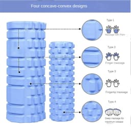 33cm Yoga Column Foam Axis Massage roller Muscle Back Muscle MassageThe grid Back training set shipping