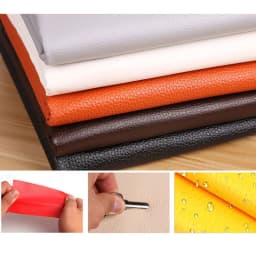 Self Adhesive Leather for Sofa Repair Patch Furniture Table Chair Sticker Seat Bag Shoe Bed Fix Mend PU Artificial Leather Skin