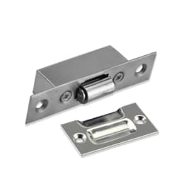 High-quality Hidden Stainless Steel Door Latches Cupboard Cabinet Roller Latch Lock Wooden Door Stops Home Furniture Hardware
