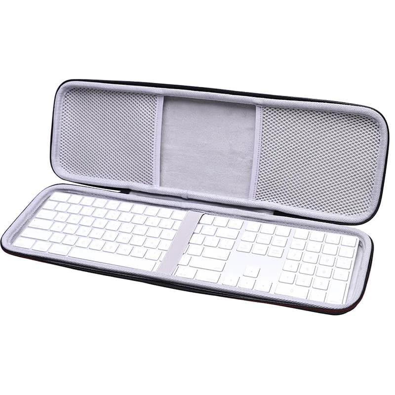 LTGEM EVA Hard Case for Apple Magic Keyboard with Numeric Keypad Carrying Storage Bag