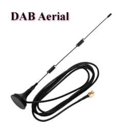 Magnetic Base High Gain Car Radio Antenna DAB Aerial 24.5cm For the Pure Highway
