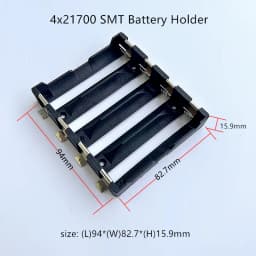 1PCS 21700 Battery Holder SMD Battery Box 3S 21700 Storage Box 3*21700 DC Battery Case SMT SMD