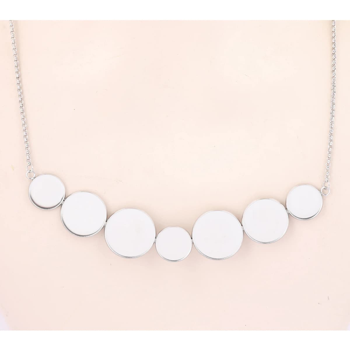 2pcs Stainless Steel 14mm 18mm 20mm Multi Cabochon Necklace Base Setting Trays Diy Bezel Pendant Blanks For Jewelry Making