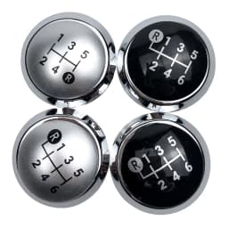 5/6 Speed Gear Shift Knob Cap Cover Emblem Badge Lever Shifter Cap For TOYOTA Corolla RAV4 AVENSIS YARIS D4D URBAN ALTIS SCION