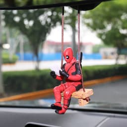 Swing Deadpool 2 Action Figure X-Men Anime Doll Car Charm Decoration PVC Collection Figurine Kids Toys