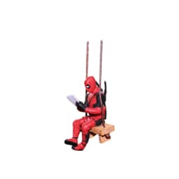 Swing Deadpool 2 Action Figure X-Men Anime Doll Car Charm Decoration PVC Collection Figurine Kids Toys