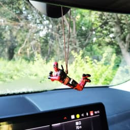 Swing Deadpool 2 Action Figure X-Men Anime Doll Car Charm Decoration PVC Collection Figurine Kids Toys