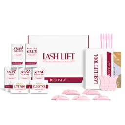 New ICONSIGN Upgrade Eyelash Lifting Sachets Set Lash Lift Kit Independent Pouch 5-8 Mins Fast Eyelash Perm Eye Lash Makeup Tool